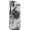 OtterBox - Otter + Pop Symmetry Series Case for Apple® iPhone® X and XS - White Marble-Angle_Standard