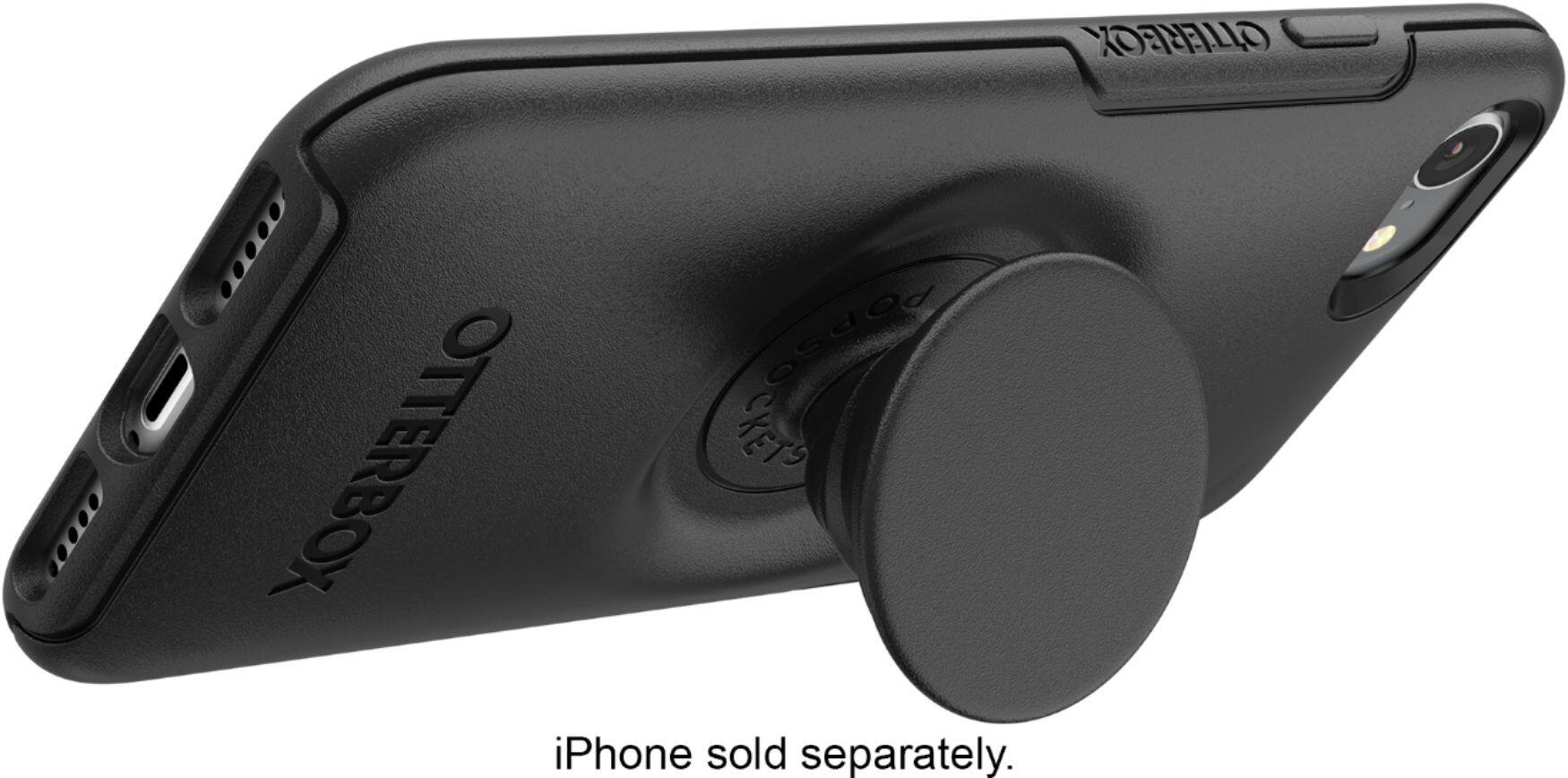 Alt View 13. OtterBox - Otter + Pop Symmetry Series Hard Shell Case for Apple iPhone 7, 8 and SE (2nd generation) - Black.