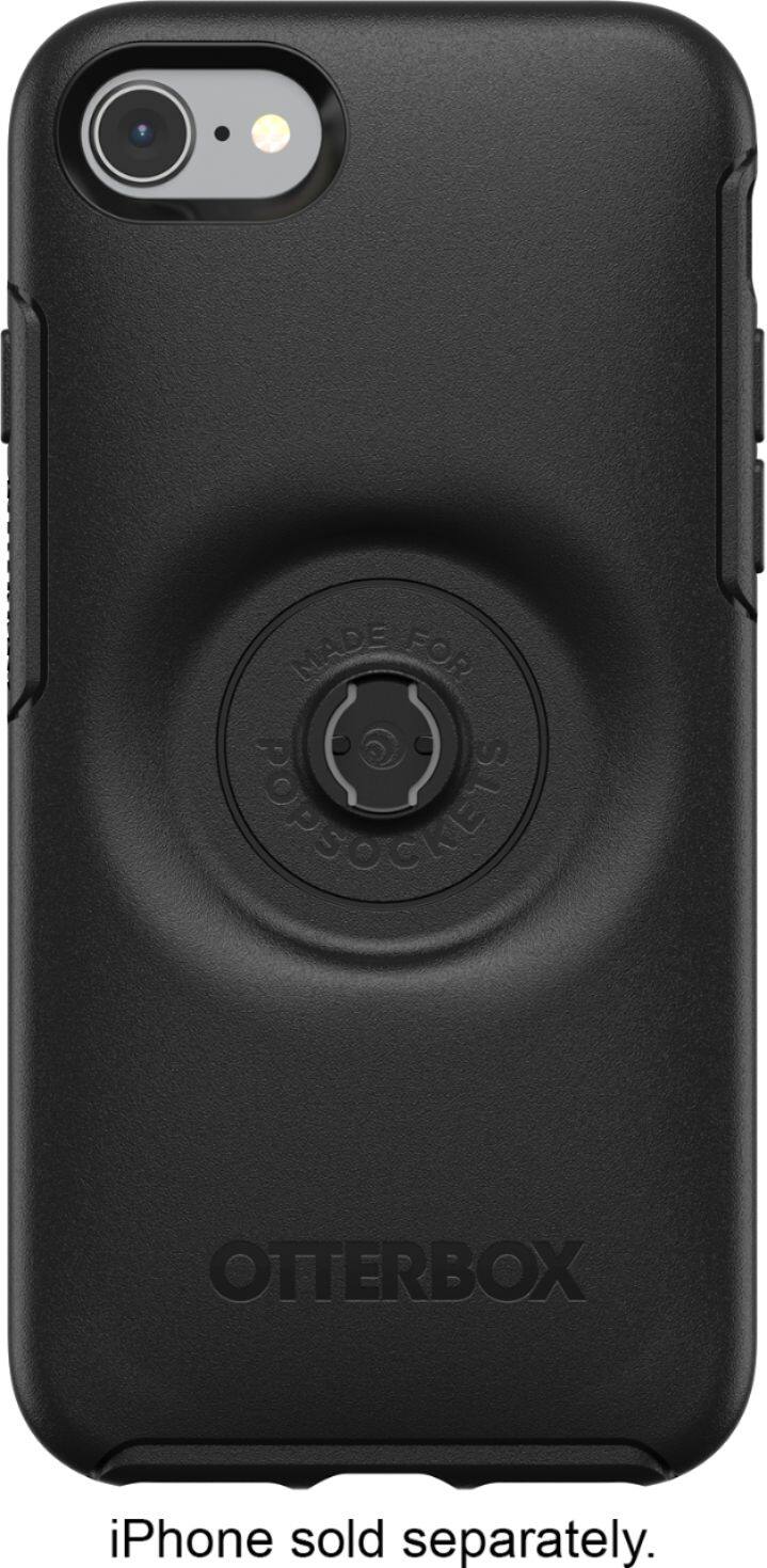 Alt View 16. OtterBox - Otter + Pop Symmetry Series Hard Shell Case for Apple iPhone 7, 8 and SE (2nd generation) - Black.
