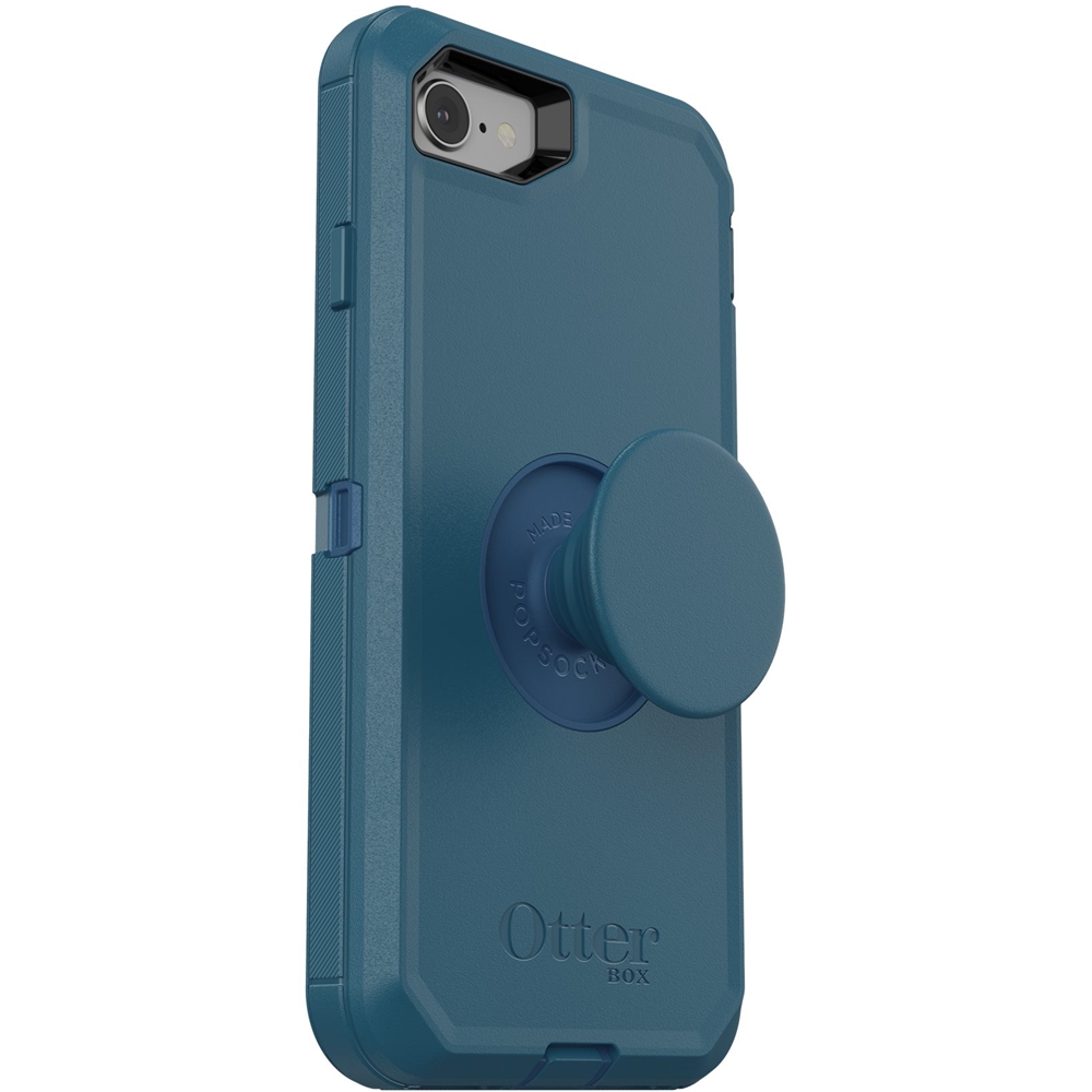 Apple iPhone 7 / 8 / SE (2022)(2020) Heavy Duty Pop Socket Hybrid Case