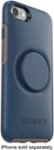 Angle. OtterBox - Otter + Pop Symmetry Series Case for Apple® iPhone® 7, 8 and SE (2nd generation) - Go To Blue.