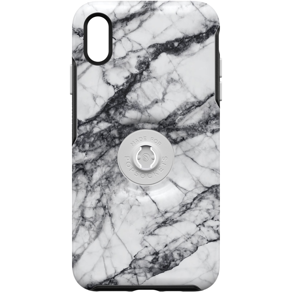 Best Buy: OtterBox Otter + Pop Symmetry Series Case for Apple® iPhone® XS  Max White Marble 77-61747