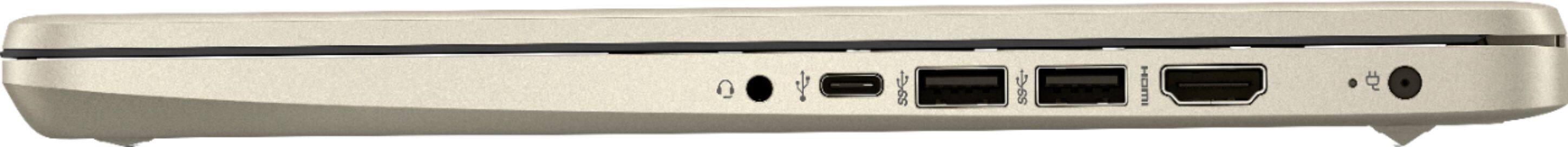 Alt View 4. HP - 14" Touch-Screen Laptop - Intel Core i3 - 4GB Memory - 128GB Solid State Drive.