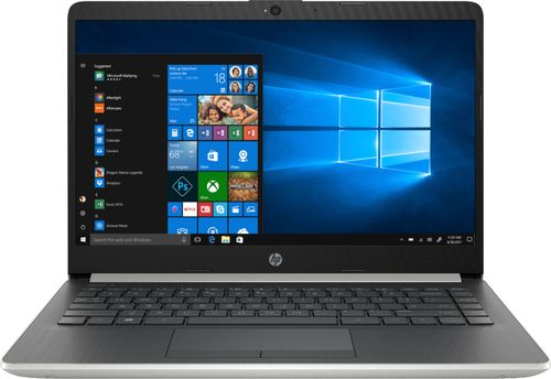 HP - 14 Laptop - Intel Pentium Gold - 4GB Memory - 128GB Solid State Drive - Ash Silver Keyboard Frame was $299.99 now $194.99 (35.0% off)