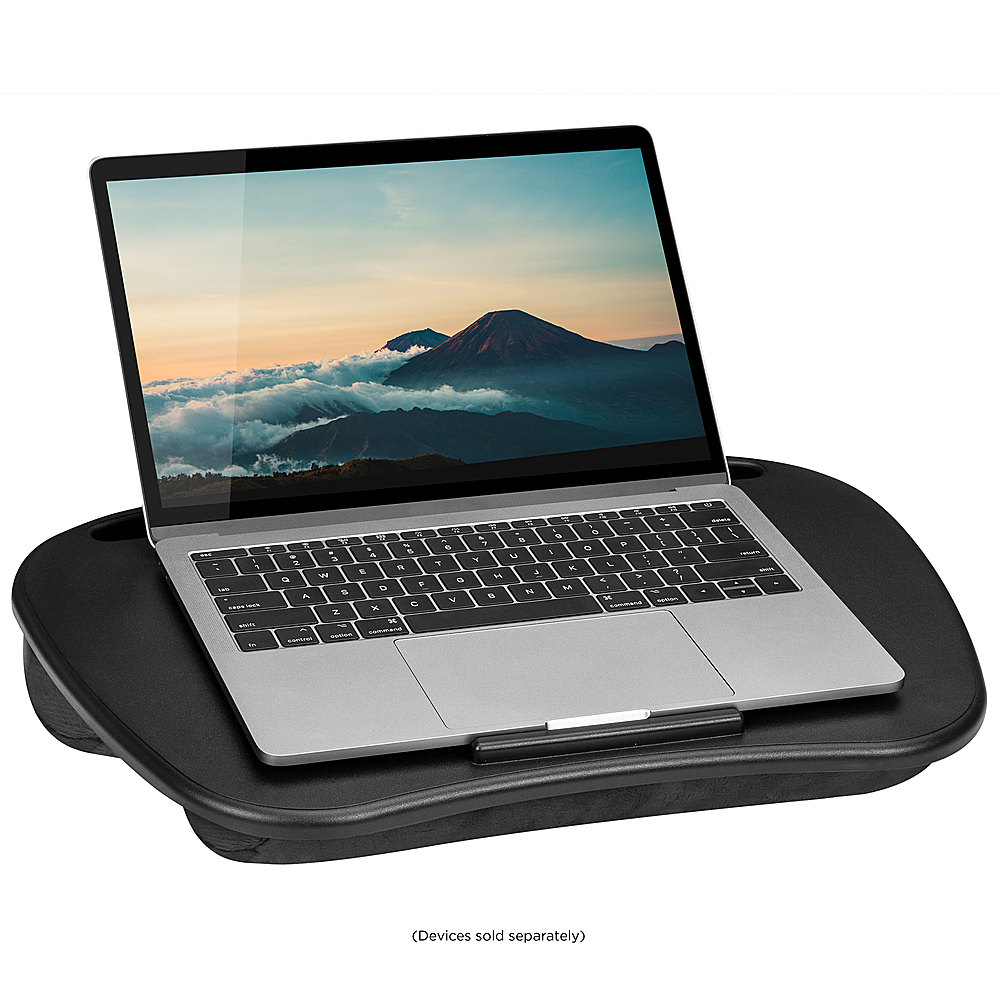 LapGear - MyDesk Lap Desk for 15.6" Laptop - Black
