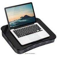 LapGear - Designer Lap Desk for 15.6" Laptop - Gray Argyle - Front_Zoom