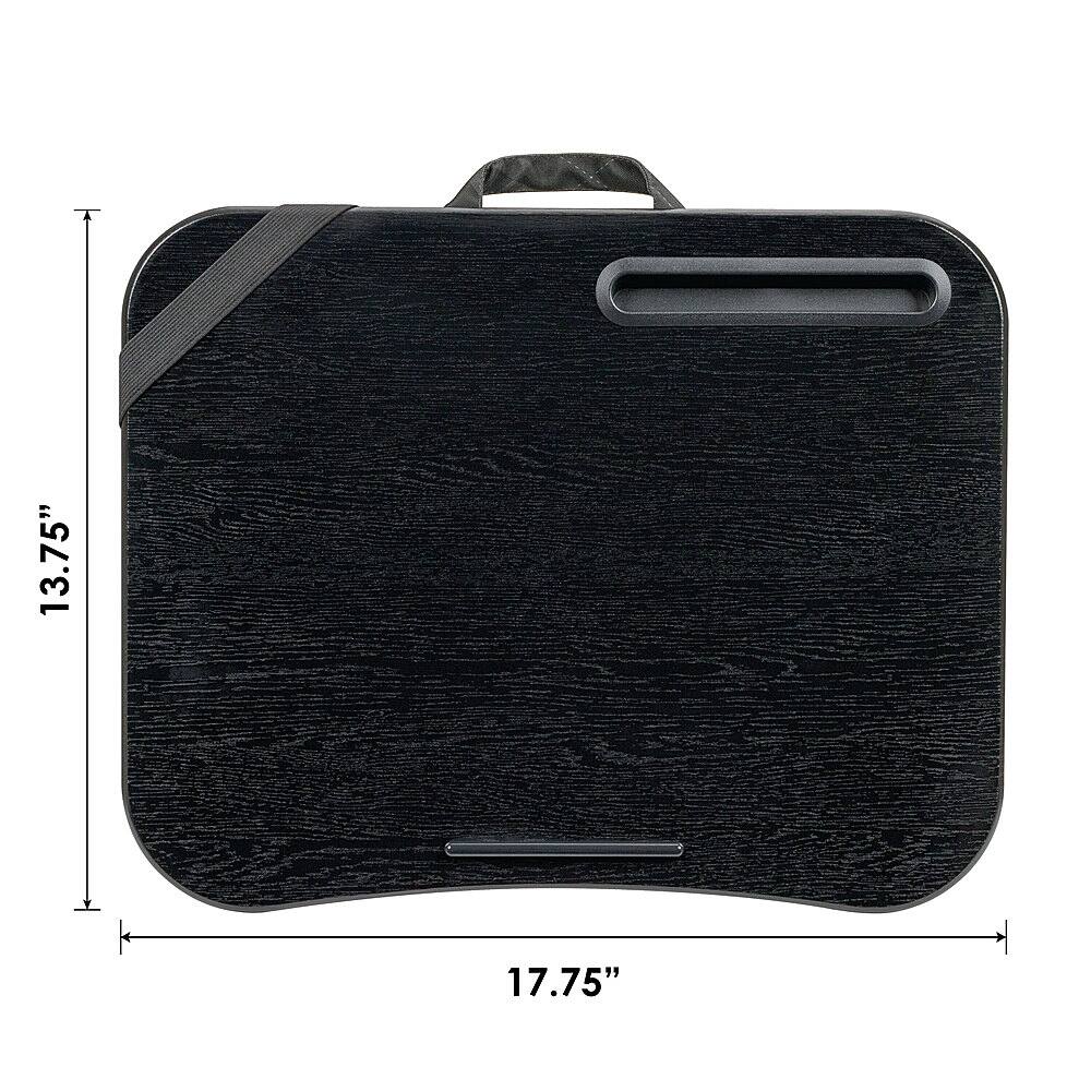 Alt View 14. LapGear - Designer Lap Desk for 15.6" Laptop - Gray Argyle.