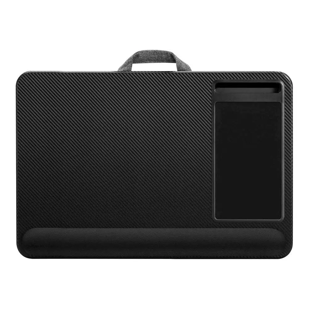 LapGear - Home Office Pro Lap Desk for 15.6" Laptop - Black Carbon