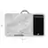 Alt View 14. LapGear - Home Office Lap Desk for 15.6" Laptop - White Marble.