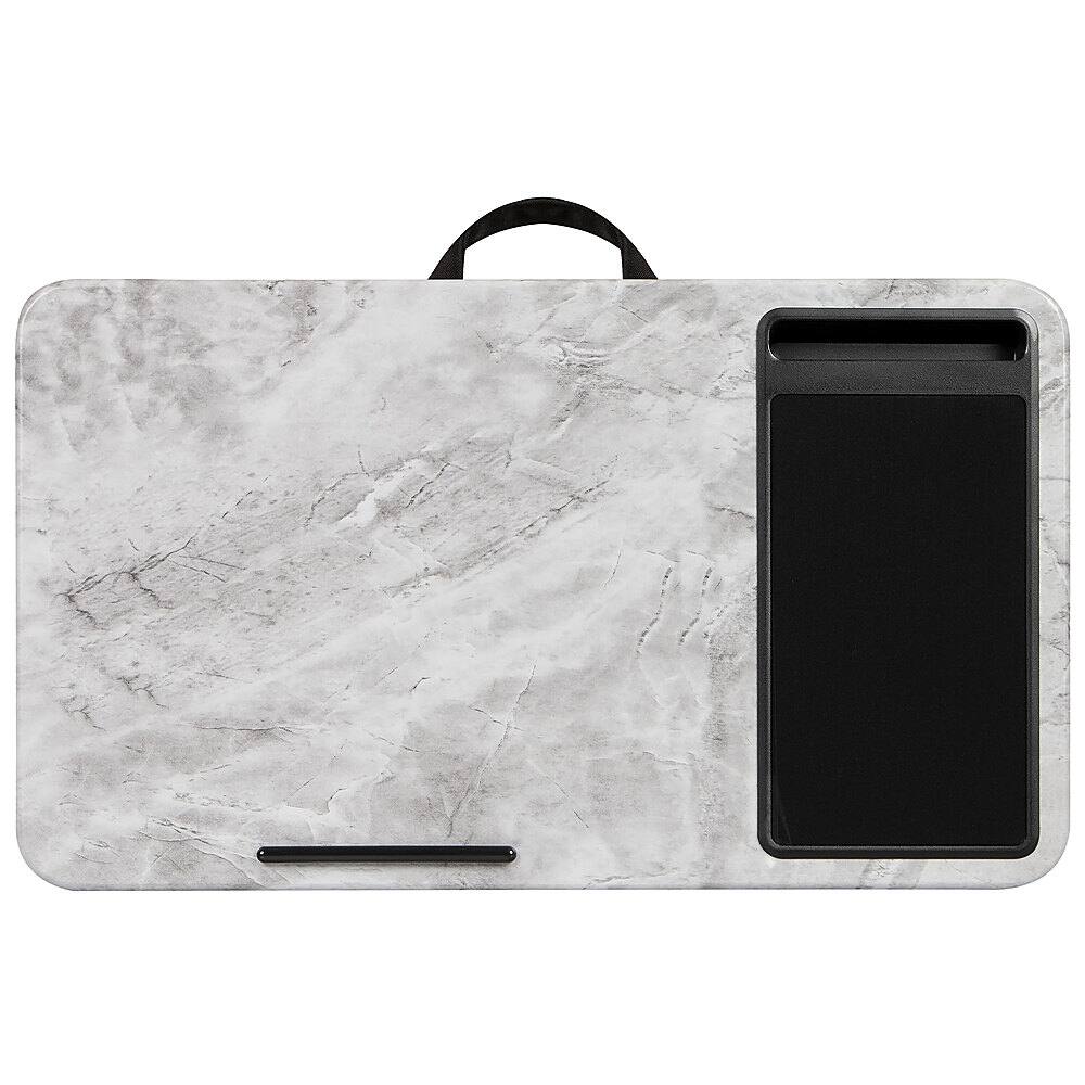 Alt View 11. LapGear - Home Office Lap Desk for 15.6" Laptop - White Marble.