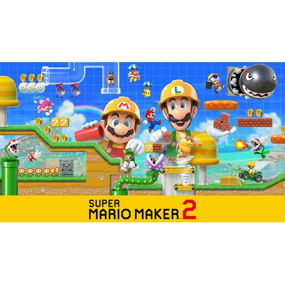 Super Mario Maker 2 Nintendo Switch Digital 110238 Best Buy