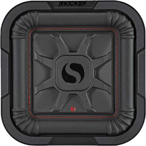 KICKER - Solo-Baric L7T 8" Dual-Voice-Coil 8-Ohm Subwoofer - Black - Front_Zoom