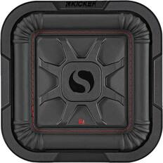 Front. KICKER - Solo-Baric L7T 8" Dual-Voice-Coil 8-Ohm Subwoofer - Black.