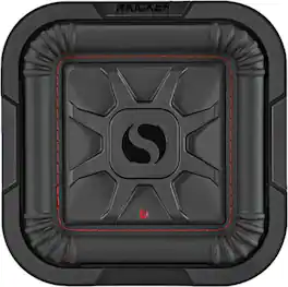 KICKER - Solo-Baric L7T 8" Dual-Voice-Coil 8-Ohm Subwoofer - Black