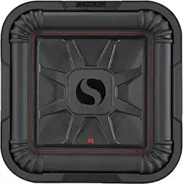 KICKER - Solo-Baric L7T 10" Dual-Voice-Coil 2-Ohm Subwoofer - Black