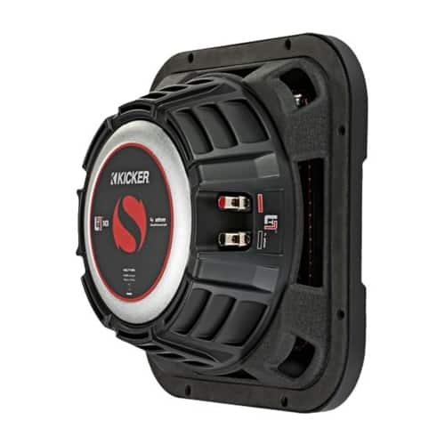 Alt View 12. KICKER - Solo-Baric L7T 10" Dual-Voice-Coil 2-Ohm Subwoofer - Black.