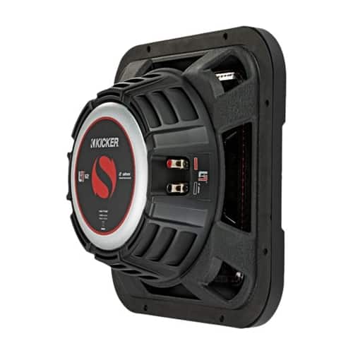 Alt View 12. KICKER - Solo-Baric L7T 12" Dual-Voice-Coil 8-Ohm Subwoofer - Black.