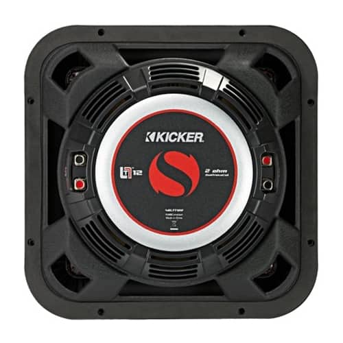 Alt View 13. KICKER - Solo-Baric L7T 12" Dual-Voice-Coil 4-Ohm Subwoofer - Black.
