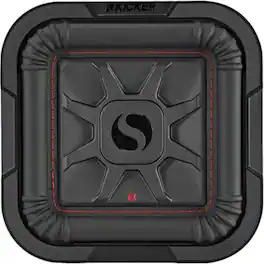 KICKER - Solo-Baric L7T 8" Dual-Voice-Coil 4-Ohm Subwoofer - Black