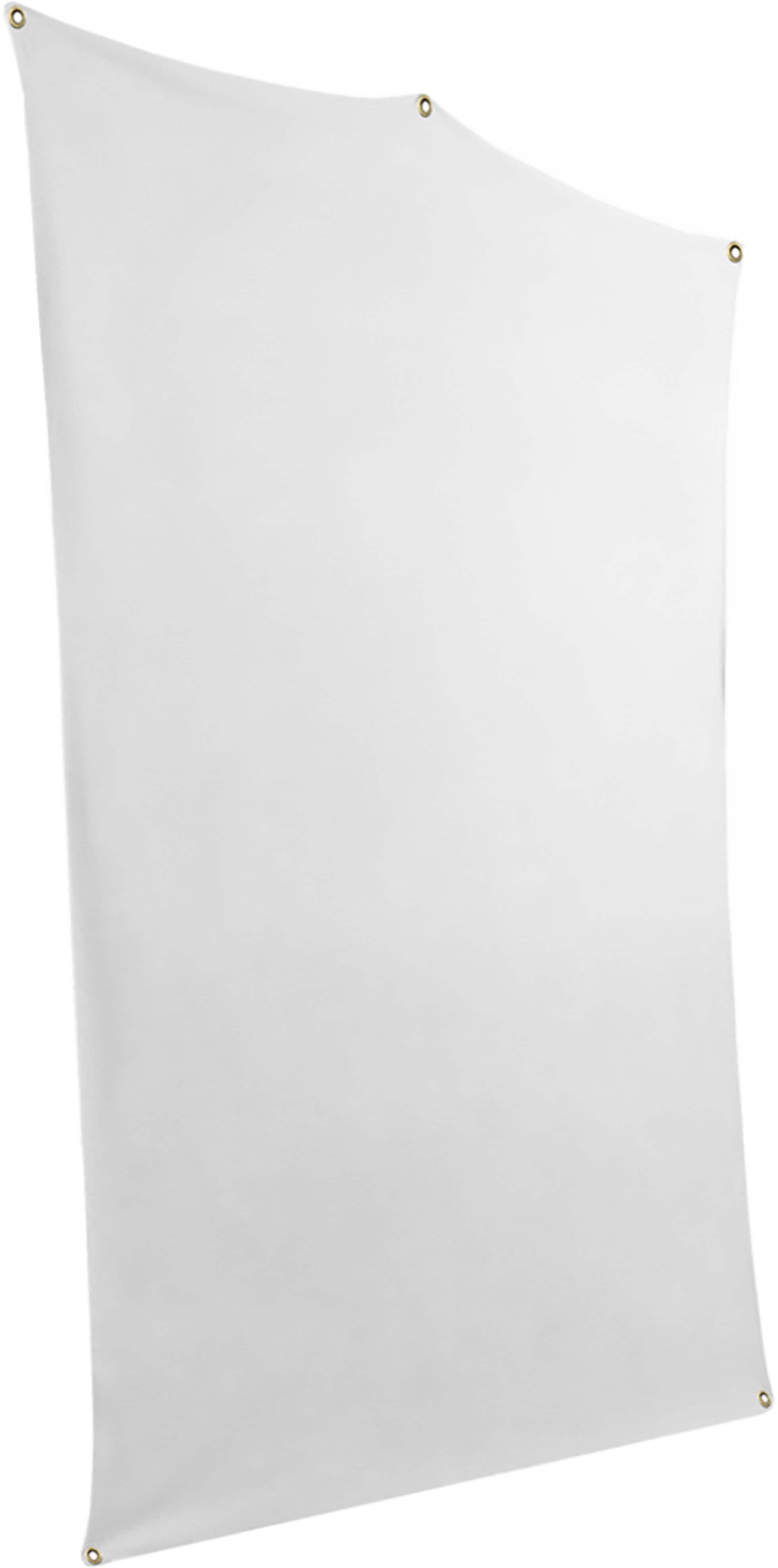 Angle. Savage Universal - 5' x 7' Photo Backdrop - White.