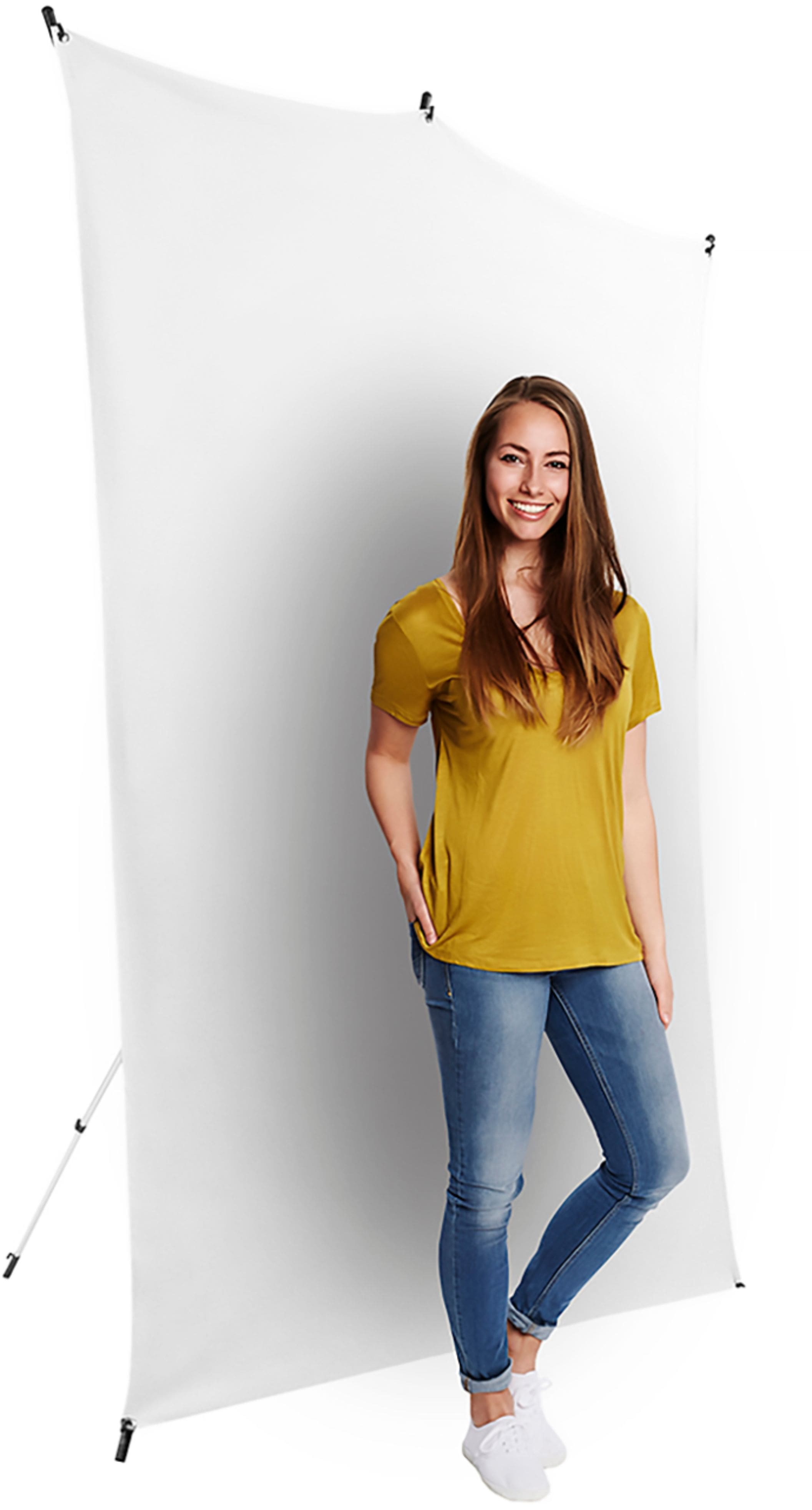 Alt View 13. Savage Universal - 5' x 7' Photo Backdrop - White.