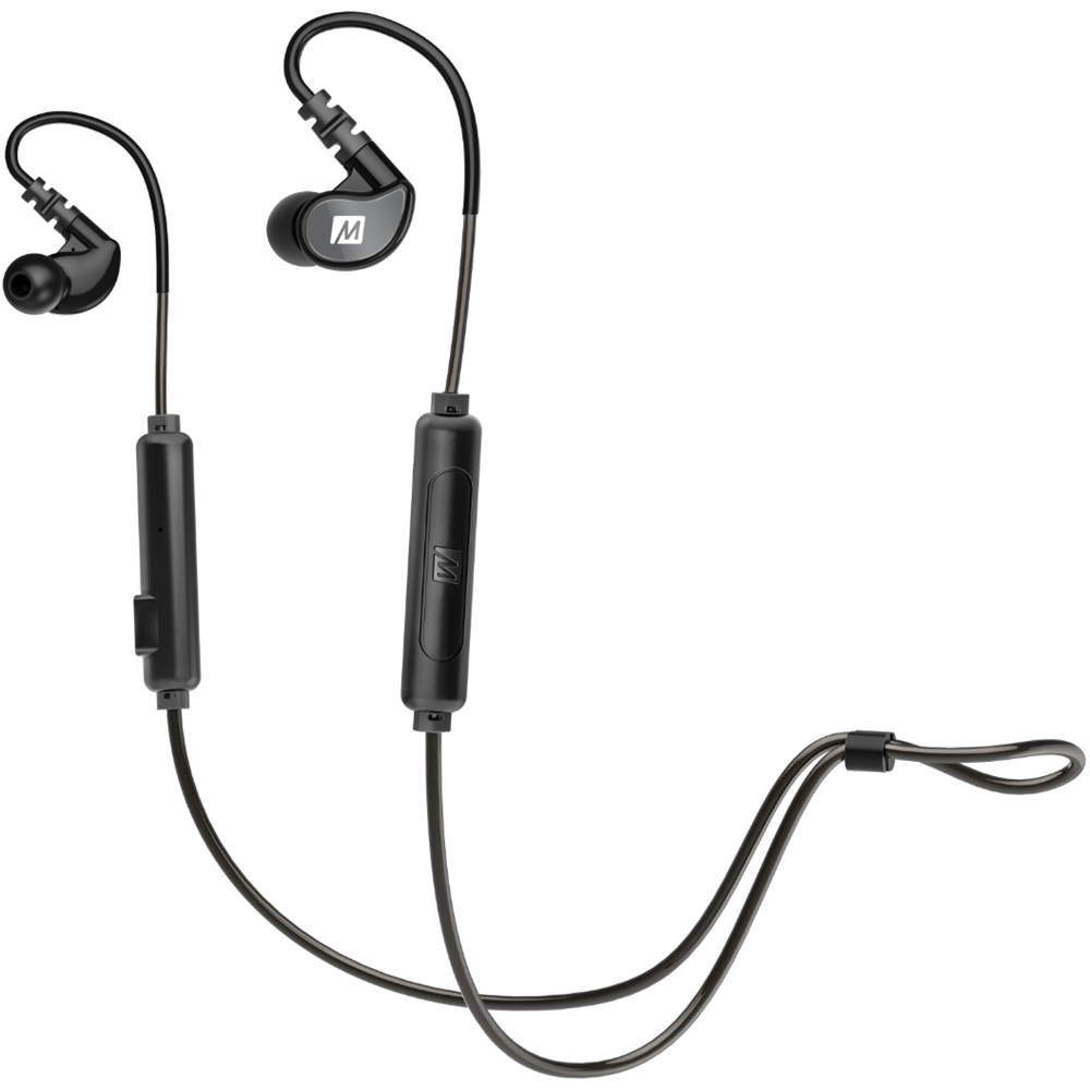 Left View: Sentry - HO261 Wired On-Ear Headphones - Black