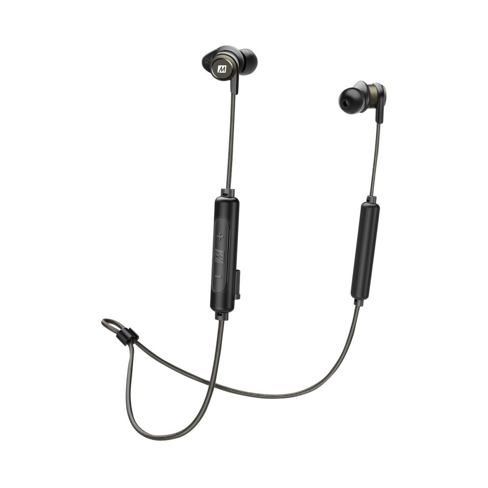 Left View: MEE audio - X5 Wireless In-Ear Headphones - Black
