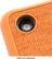 Alt View 13. Amazon - Cover Case for Amazon Fire 7 (9th Generation - 2019 release) - Desert Orange.
