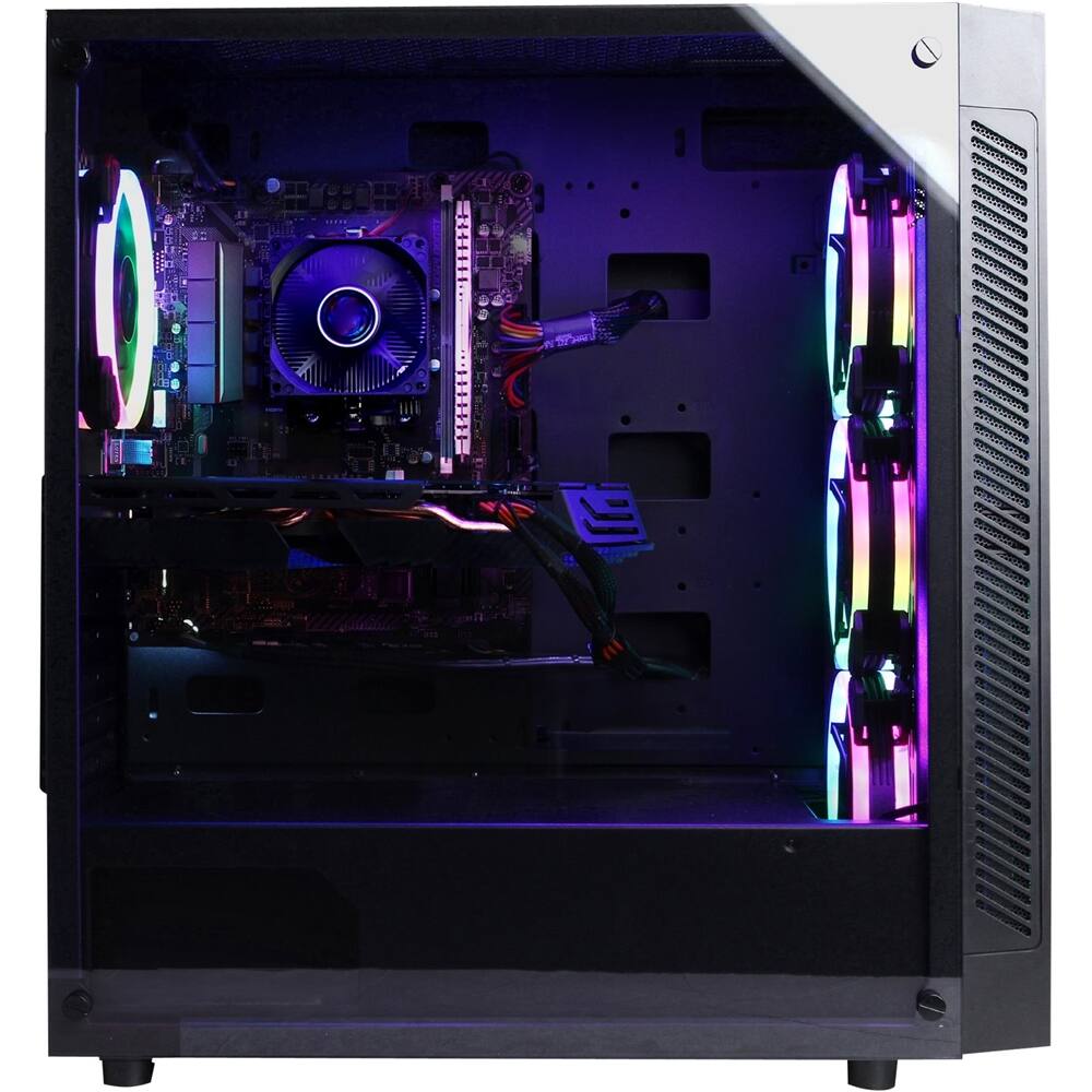 Best Buy: CyberPowerPC Gaming Desktop AMD Ryzen 3 2300X 8GB Memory AMD ...