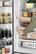 Alt View 14. Café - 18 Cu. Ft. French Door Counter-Depth Refrigerator, Customizable - Matte White.
