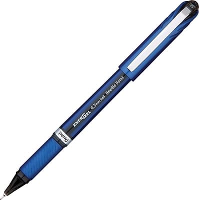 Pentel - EnerGel NV Liquid Gel Pen, Fine Point, Dozen - Black Ink