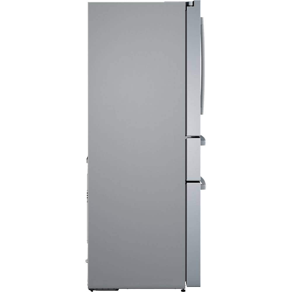 Alt View 2. Bosch - 800 Series 21 Cu. Ft. 4-Door French Door Counter-Depth Smart Refrigerator - Stainless steel.