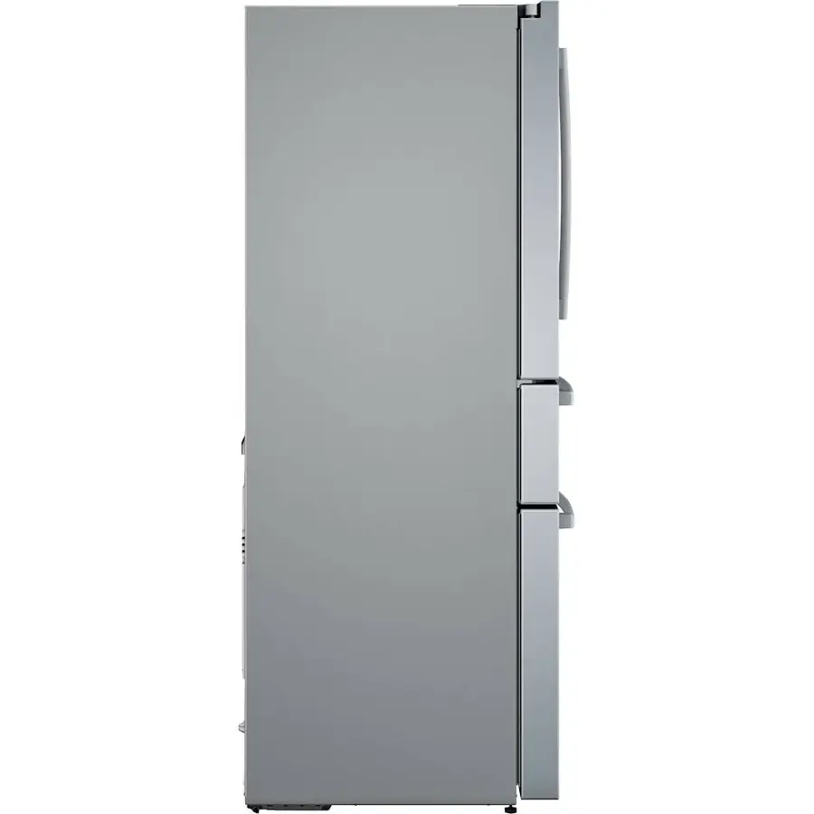 Alt View 2. Bosch - 800 Series 21 Cu. Ft. 4-Door French Door Counter-Depth Smart Refrigerator - Stainless steel.