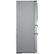 Alt View Zoom 1. Bosch - 800 Series 21 Cu. Ft. 4-Door French Door Counter-Depth Smart Refrigerator - Stainless steel.