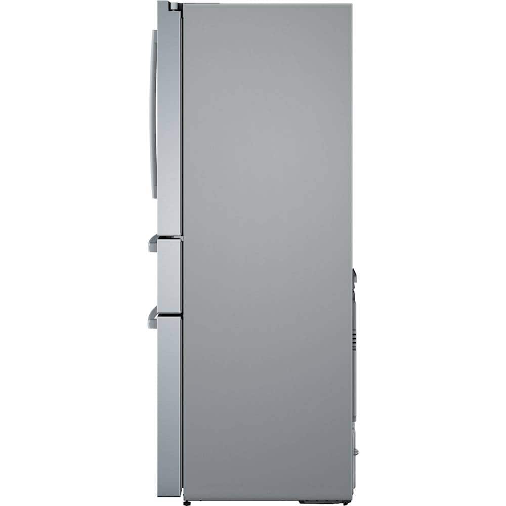 Alt View 1. Bosch - 800 Series 21 Cu. Ft. 4-Door French Door Counter-Depth Smart Refrigerator - Stainless steel.