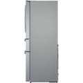 Alt View Zoom 2. Bosch - 800 Series 21 Cu. Ft. 4-Door French Door Counter-Depth Smart Refrigerator - Stainless steel.