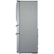 Alt View Zoom 2. Bosch - 800 Series 21 Cu. Ft. 4-Door French Door Counter-Depth Smart Refrigerator - Stainless steel.