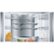Alt View Zoom 12. Bosch - 800 Series 21 Cu. Ft. 4-Door French Door Counter-Depth Smart Refrigerator - Stainless steel.
