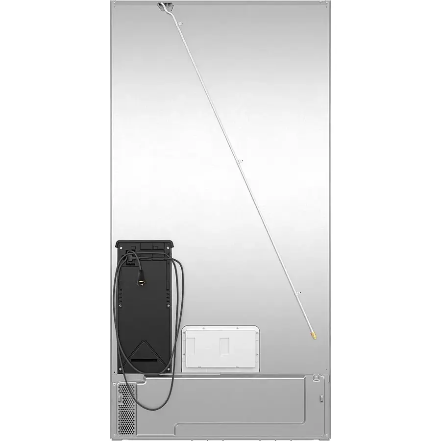 Alt View 3. Bosch - 800 Series 21 Cu. Ft. 4-Door French Door Counter-Depth Smart Refrigerator - Stainless steel.