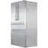 Left. Bosch - 800 Series 21 Cu. Ft. 4-Door French Door Counter-Depth Smart Refrigerator - Stainless steel.