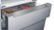 Alt View Zoom 20. Bosch - 800 Series 20.5 Cu. Ft. 4-Door French Door Counter-Depth Smart Refrigerator - Stainless Steel.