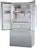 Alt View 11. Bosch - 800 Series 21 Cu. Ft. French Door Counter-Depth Smart Refrigerator - Stainless steel.