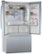 Alt View Zoom 12. Bosch - 800 Series 21 Cu. Ft. French Door Counter-Depth Refrigerator - Stainless steel.