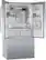 Alt View 12. Bosch - 800 Series 21 Cu. Ft. French Door Counter-Depth Smart Refrigerator - Stainless steel.