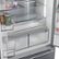 Alt View Zoom 13. Bosch - 800 Series 21 Cu. Ft. French Door Counter-Depth Smart Refrigerator - Stainless steel.