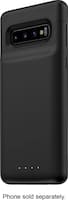 mophie - Juice Pack External Battery Case for Samsung Galaxy S10 - Black - Front_Zoom