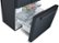 Alt View Zoom 3. Bosch - 800 Series 21 Cu. Ft. French Door Counter-Depth Refrigerator - Black stainless steel.