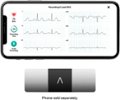 Alt View 12. AliveCor - KardiaMobile 6L Personal EKG Monitor - Black.