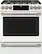 Front. Café - 5.7 Cu. Ft. Self-Cleaning Slide-In Dual Fuel Convection Range.