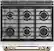 Alt View 14. Café - 5.7 Cu. Ft. Self-Cleaning Slide-In Dual Fuel Convection Range.